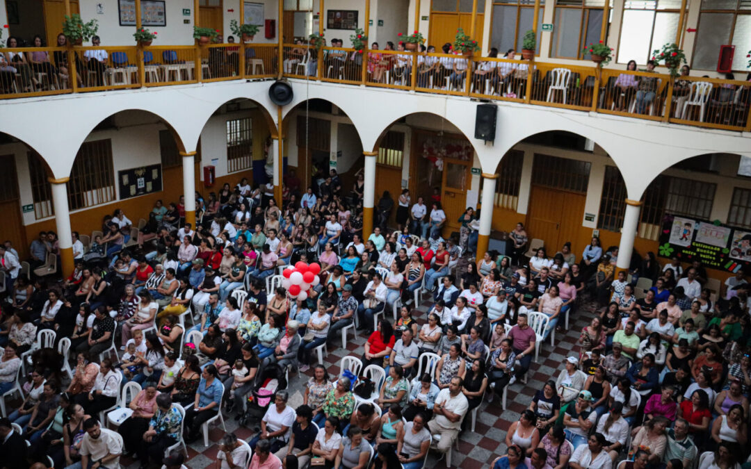 La institución educativa, Escuela Normal Superior Sagrado Corazón de Aranzazu, celebró sus 110 Años de historia con una Semana de Festividades